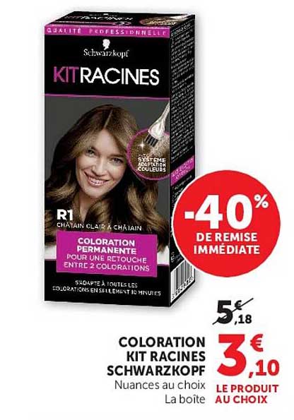COLORATION KIT RACINES SCHWARZKOPF