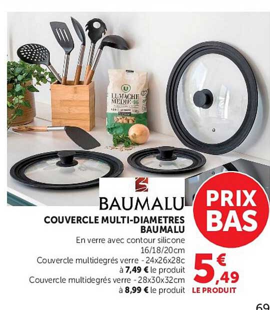 COUVERCLE MULTI-DIAMETRES BAUMALU