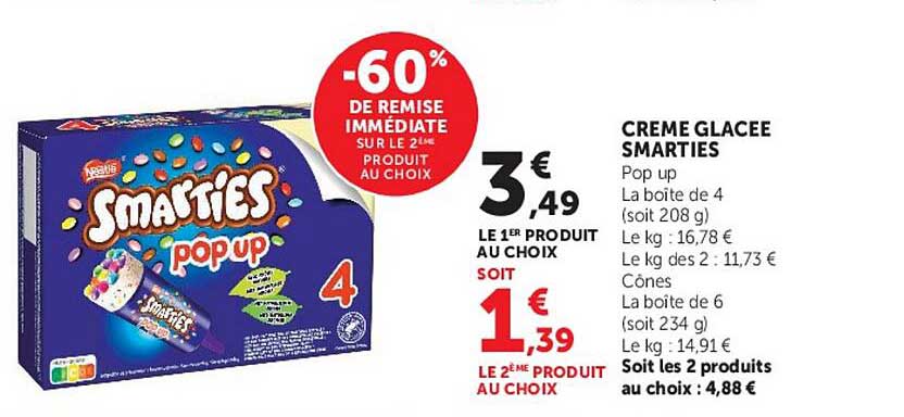 CREME GLACEE SMARTIES