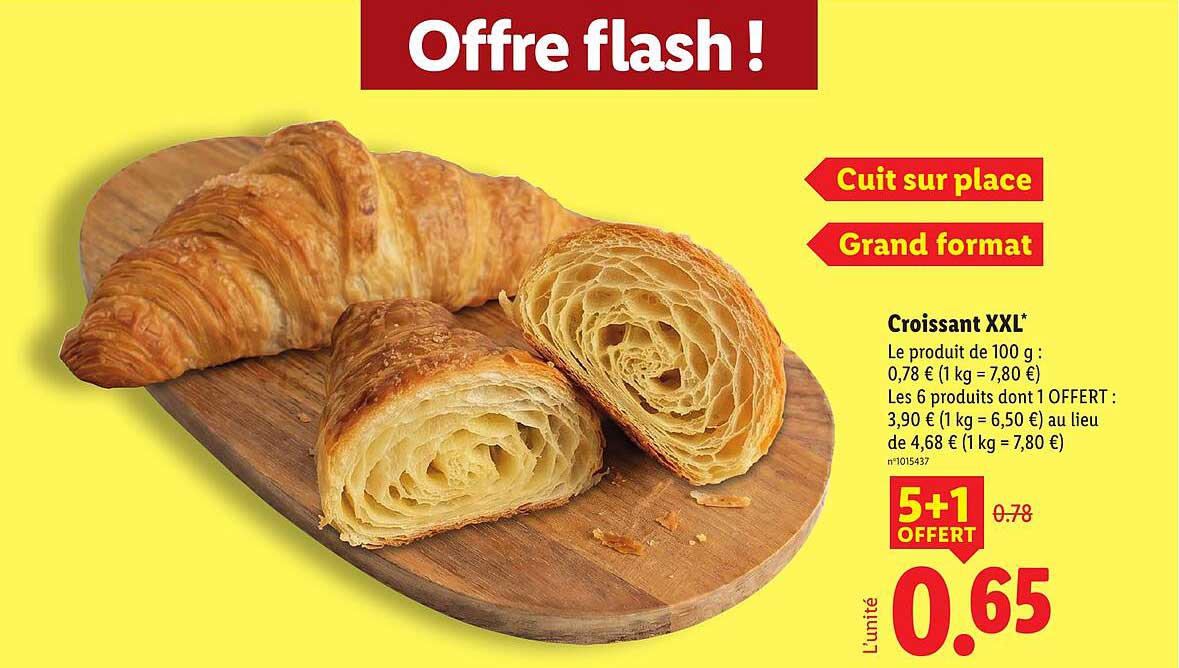 Croissant XXL*