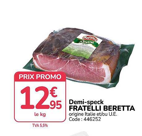 Demi-speck FRATELLI BERETTA