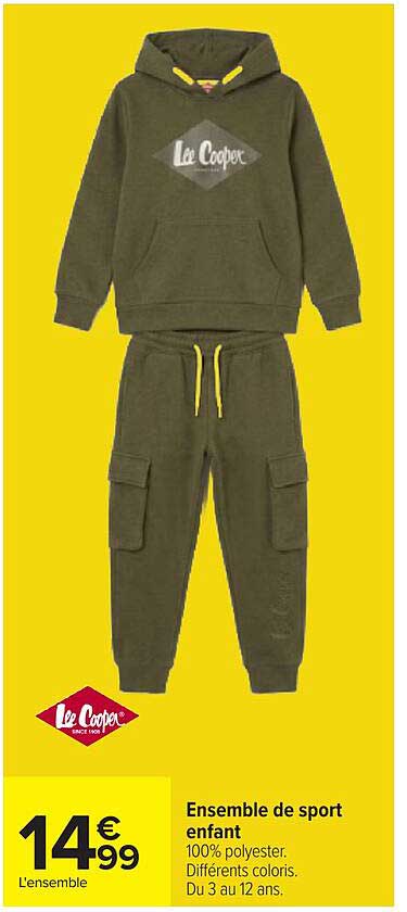 Ensemble de sport enfant