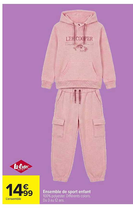 Ensemble de sport enfant