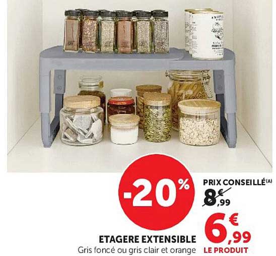ETAGERE EXTENSIBLE