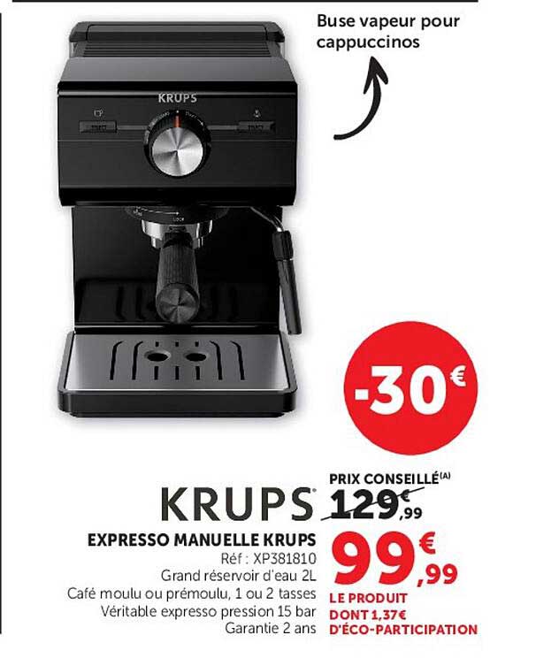 EXPRESSO MANUELLE KRUPS