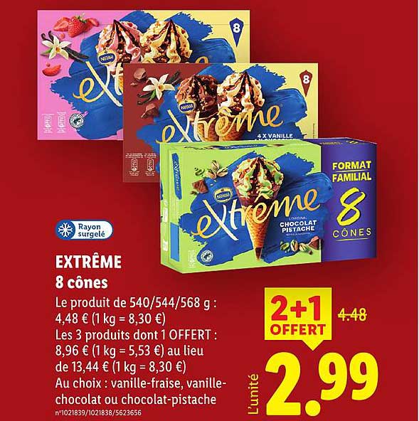 EXTRÊME 8 cônes