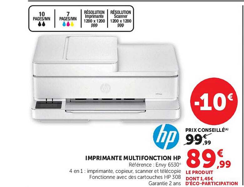 IMPRIMANTE MULTIFONCTION HP