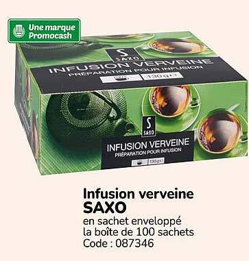 Infusion verveine SAXO