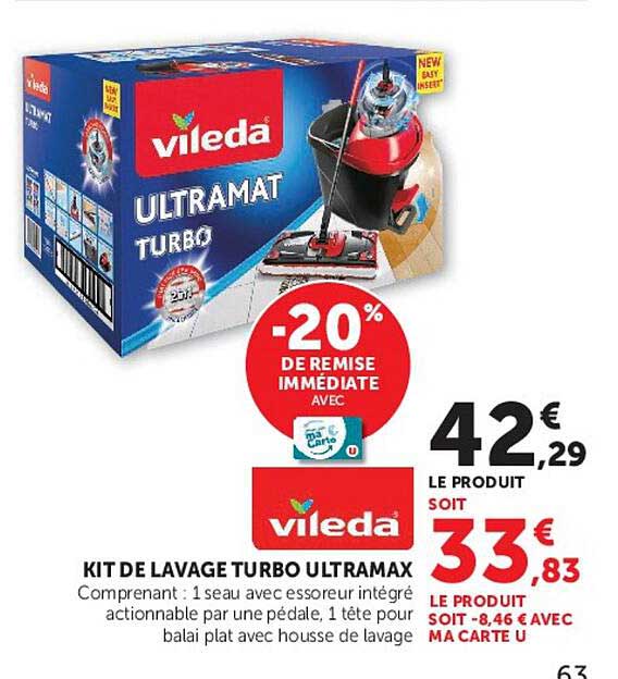 KIT DE LAVAGE TURBO ULTRAMAX