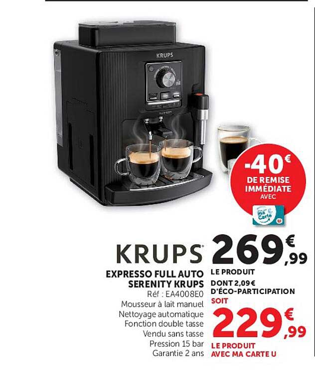 KRUPS EXPRESSO FULL AUTO SERENITY KRUPS