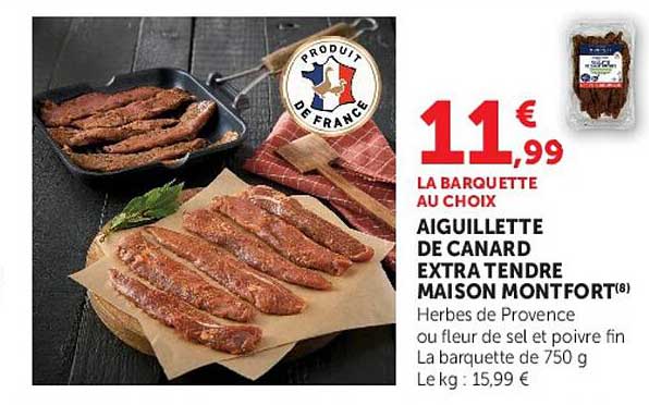 LA BARQUETTE AU CHOIX AIGUILLETTE DE CANARD EXTRA TENDRE MAISON MONTFORT(8)
