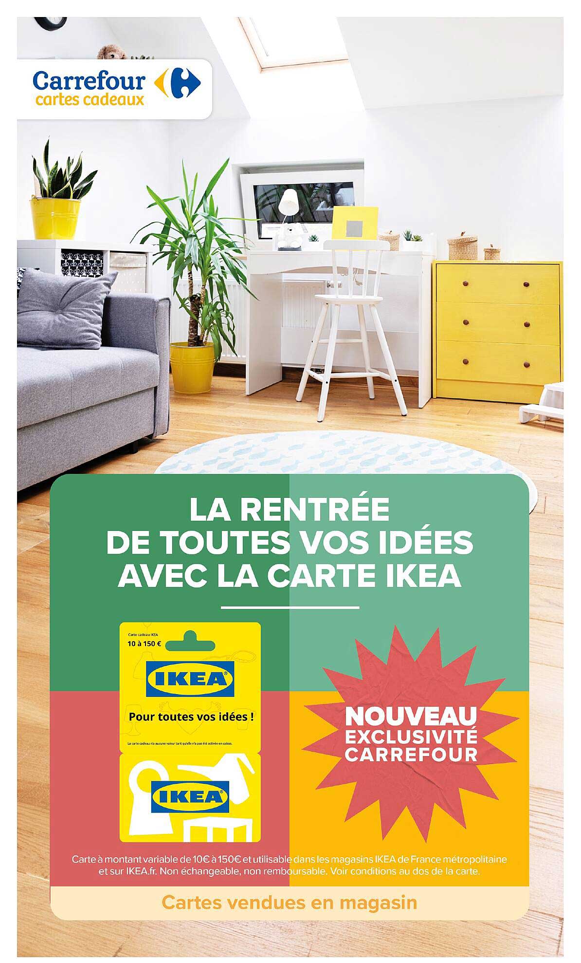 LA RENTRÉE DE TOUTES VOS IDÉES AVEC LA CARTE IKEA