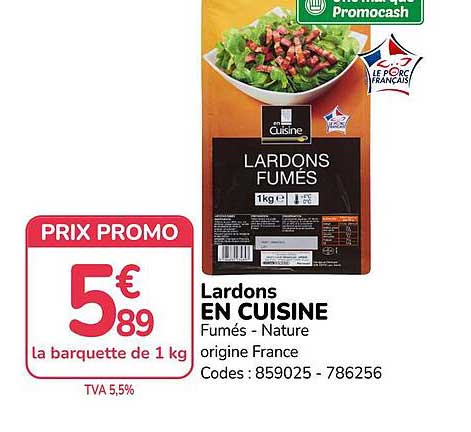 Lardons EN CUISINE