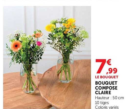 LE BOUQUET BOUQUET COMPOSE CLAIRE