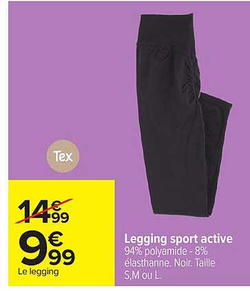 Legging sport active