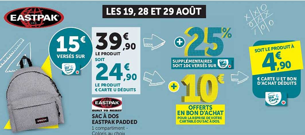 LES 19, 28 ET 29 AOÛT