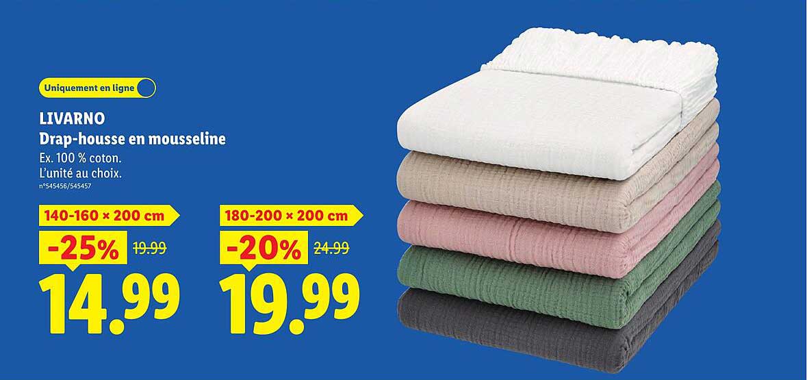 LIVARNO Drap-house en mousseline