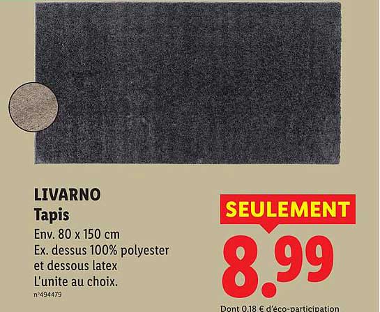 LIVARNO Tapis