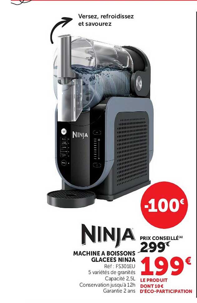 MACHINE A BOISSONS GLACEES NINJA
