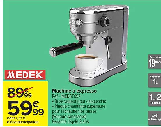 Machine à expresso
