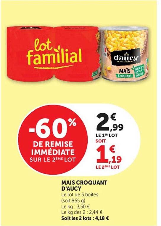 MAIS CROQUANT D'AUCY