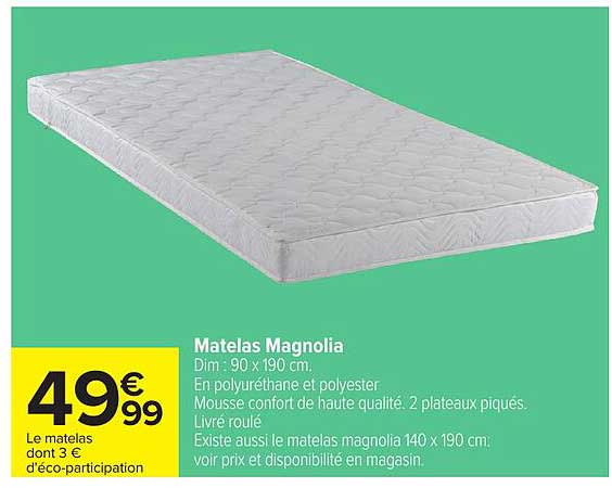 Matelas Magnolia
