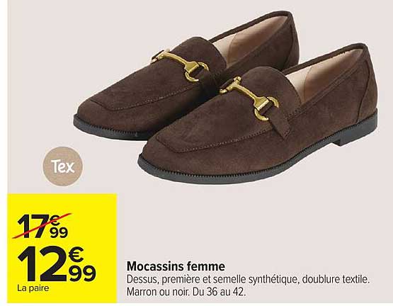 Mocassins femme