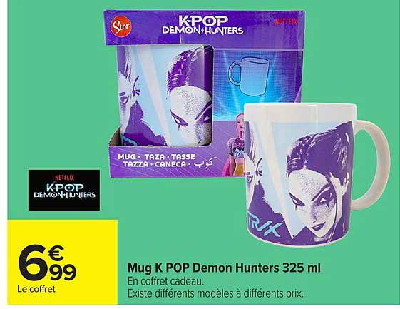 Mug K POP Demon Hunters 325 ml