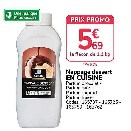 Nappage dessert EN CUISINE
