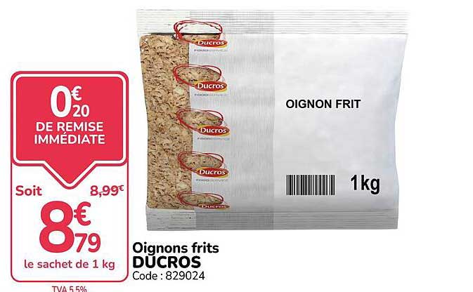 Oignons frits DUCROS