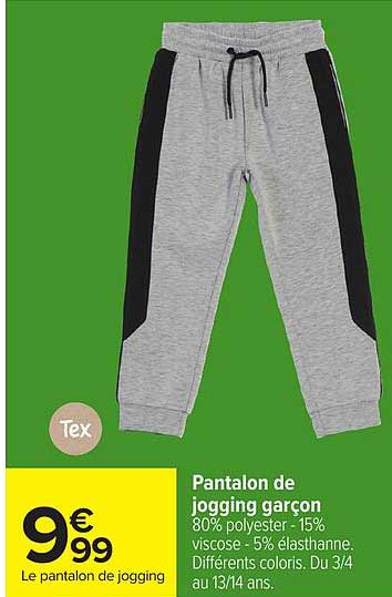 Pantalon de jogging garçon