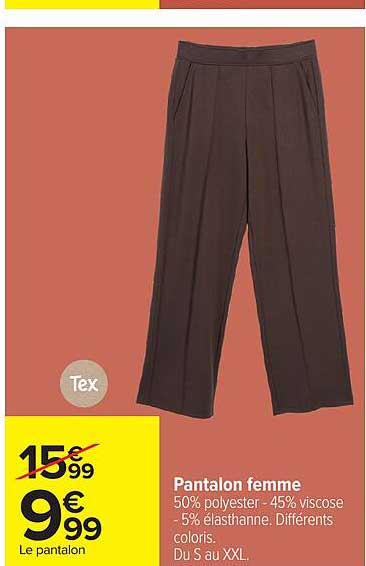 Pantalon femme