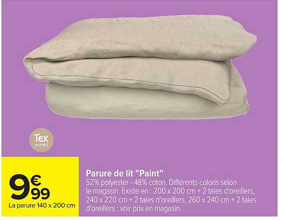 Parure de lit "Paint"