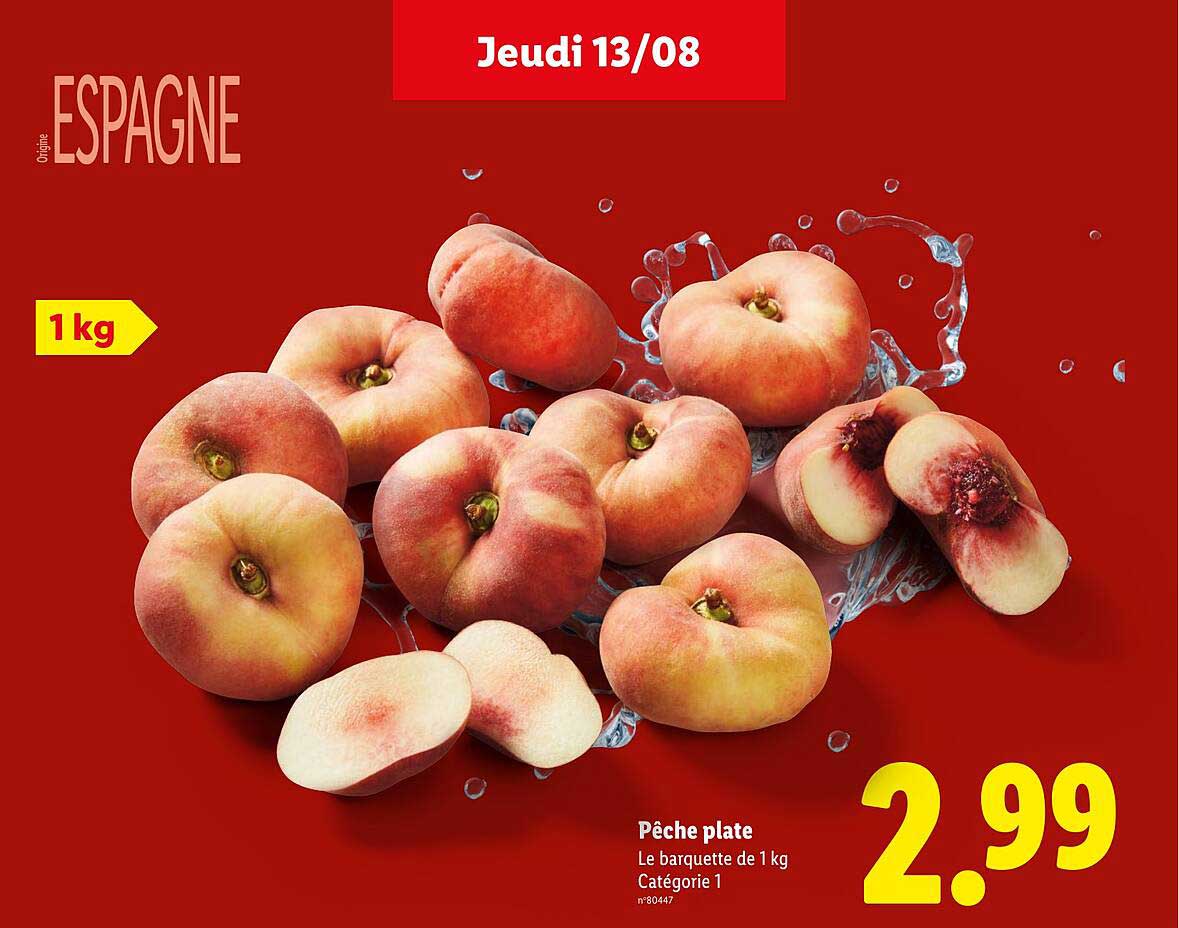 Pêche plate