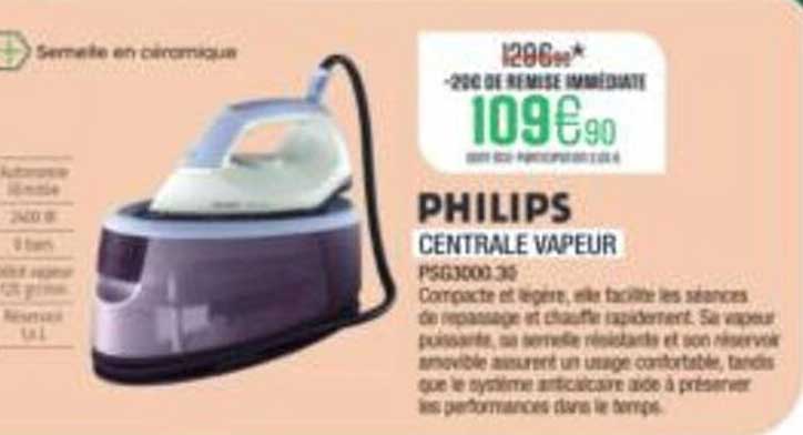 PHILIPS CENTRALE VAPEUR