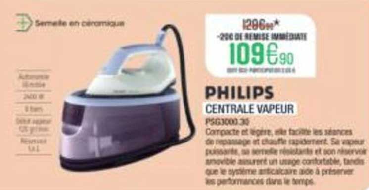 PHILIPS CENTRALE VAPEUR