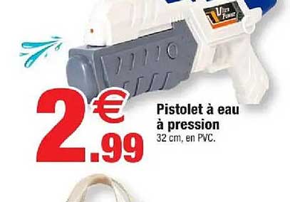 Pistolet à eau à pression