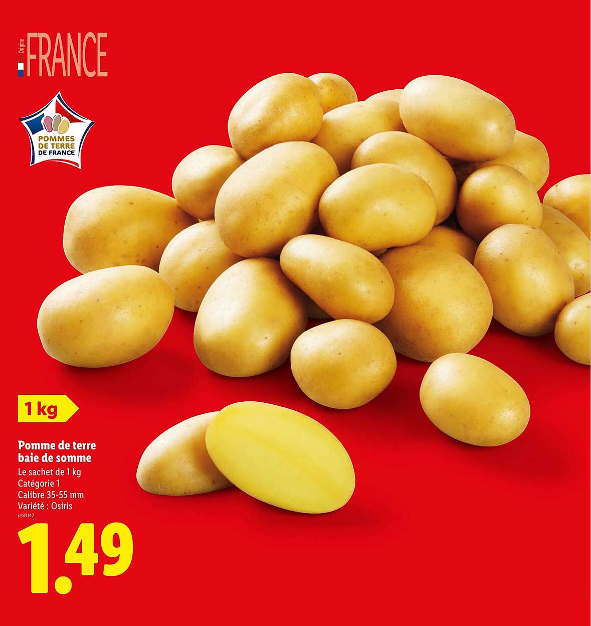 Pomme de terre baie de somme