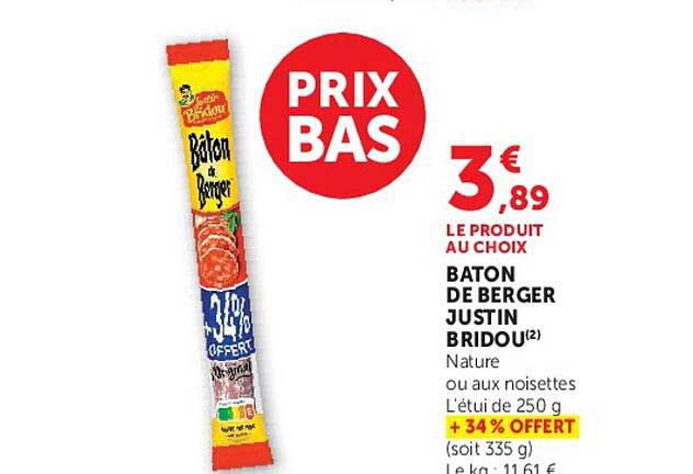 PRIX BAS