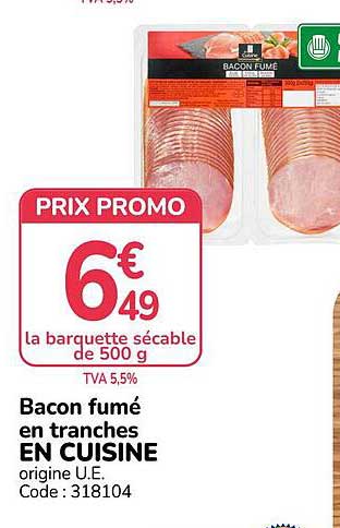 PRIX PROMO 6€49 la barquette sécable de 500 g