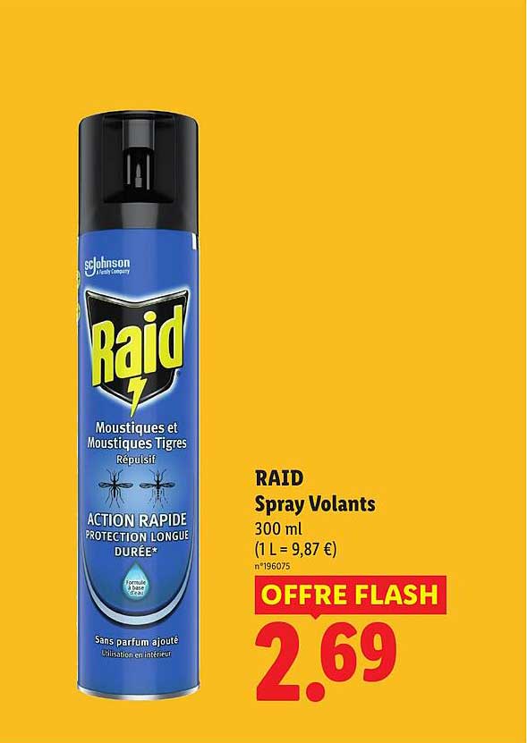 RAID Spray Volants 300 ml