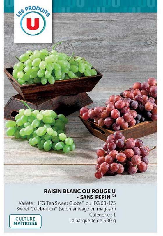RAISIN BLANC OU ROUGE U - SANS PEPIN (2)