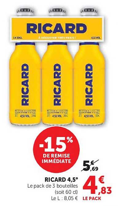 RICARD 4,5°