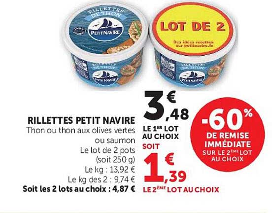 RILLETTES PETIT NAVIRE