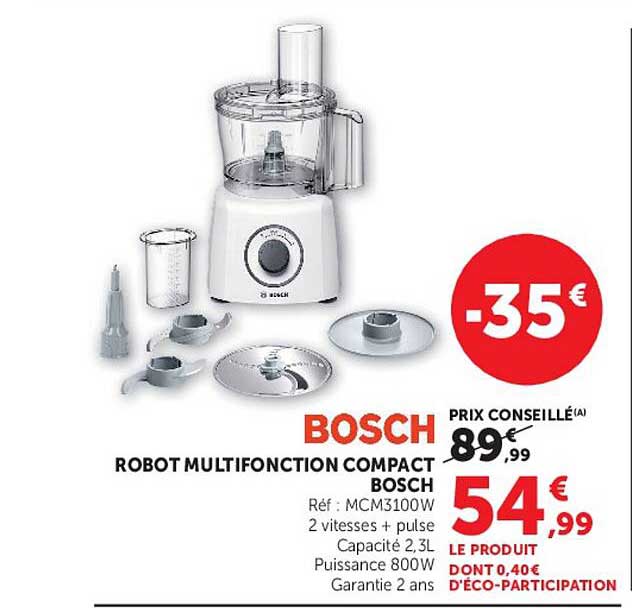 ROBOT MULTIFONCTION COMPACT BOSCH