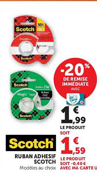 RUBAN ADHESIF SCOTCH