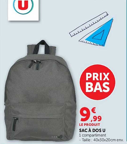 SAC À DOS U