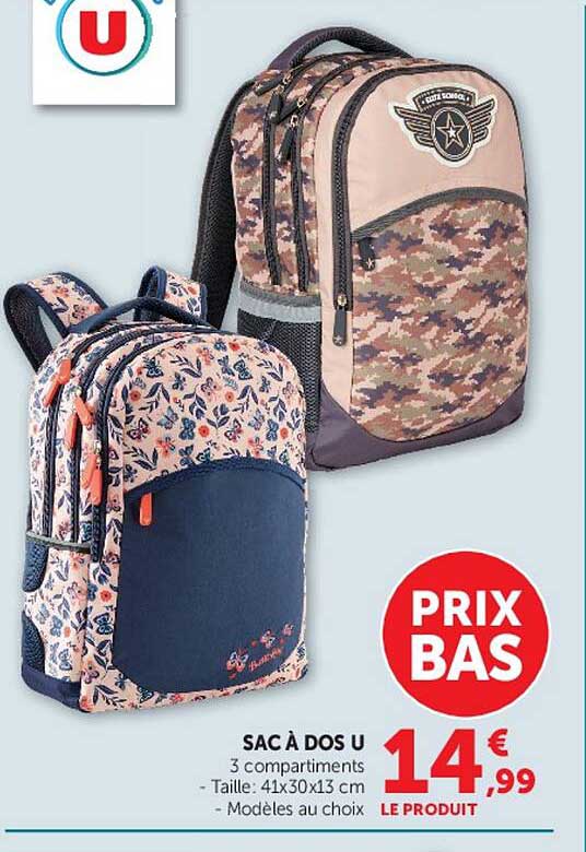 SAC À DOS U