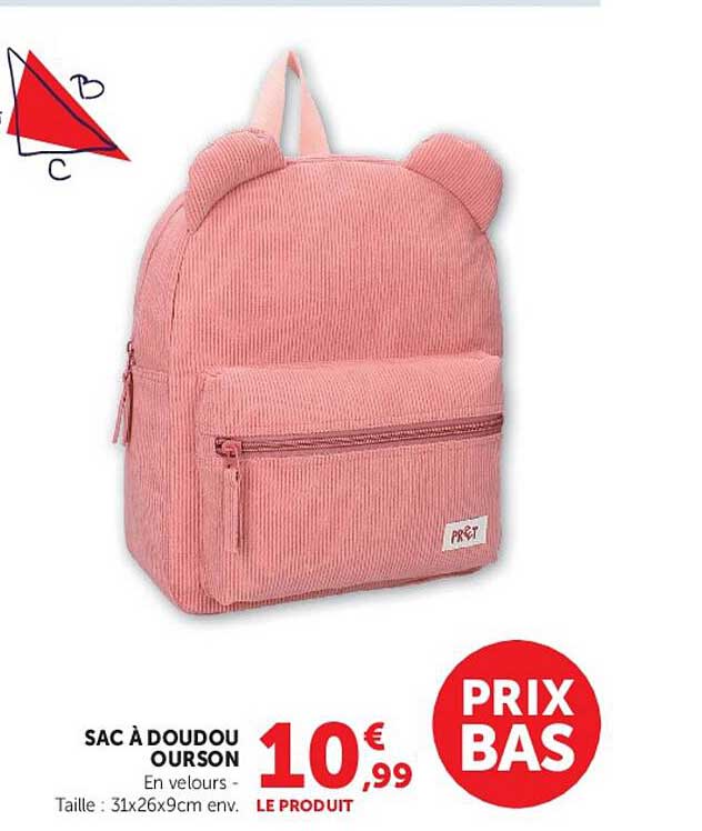 SAC À DOUDOU OURSON