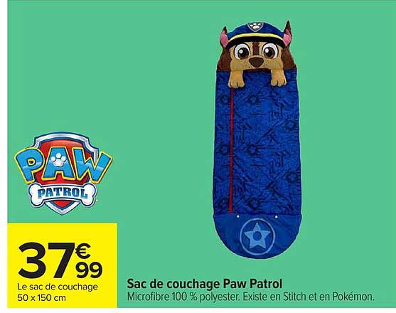 Sac de couchage Paw Patrol